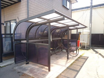 【その他共用部分】 | 小笠原ハイツ Ｂ | 駐輪場です