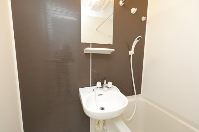 ノースロックの洗面所