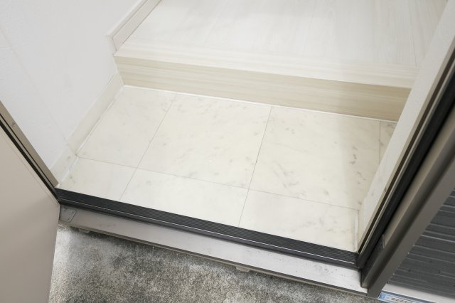 ノースロックの玄関