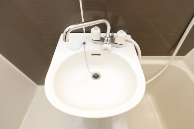 ノースロックの洗面所