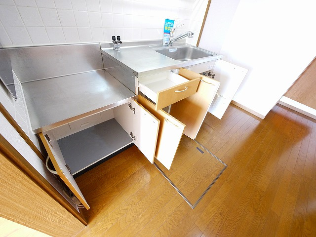 フォンテーヌ　Ｎ-Ⅱのキッチン|きれいなキッチンです