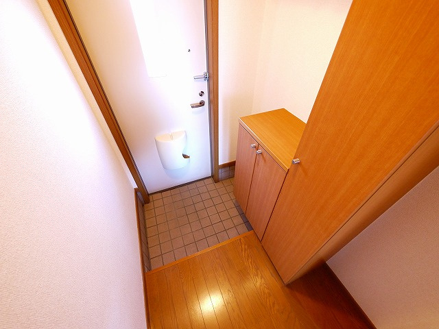 フォンテーヌ　Ｎ－Ⅱの玄関|毎日通る玄関はこちらです