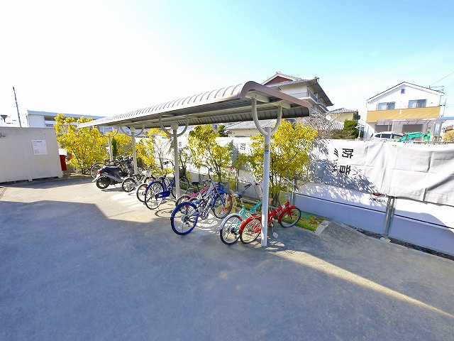 フォンテーヌ　Ｎ－Ⅱのその他共用部分|自転車置き場が設置されてます