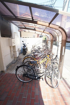 【その他共用部分】 | ハイツ南苑荘 | 駐輪場