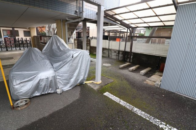 【その他共用部分】 | コスモライフ | 屋根付き駐輪場