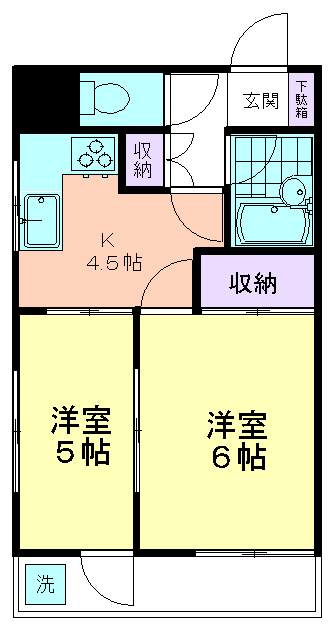 レヂオンス久米川パートⅤの間取り