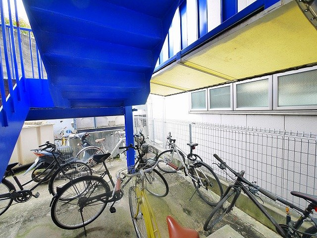エクセレント河のその他共用部分|駐輪場完備です