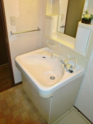 【独立洗面台】 | ハイアルブル迎田