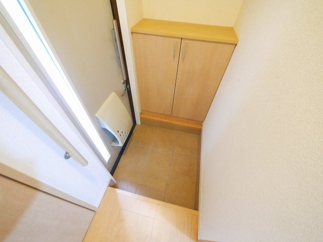 シャーメゾン紀寺Ａ・Ｂの玄関|毎日通る玄関はこちらです