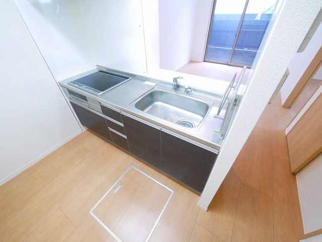 シャーメゾン紀寺Ａ・Ｂのキッチン|きれいなキッチンです