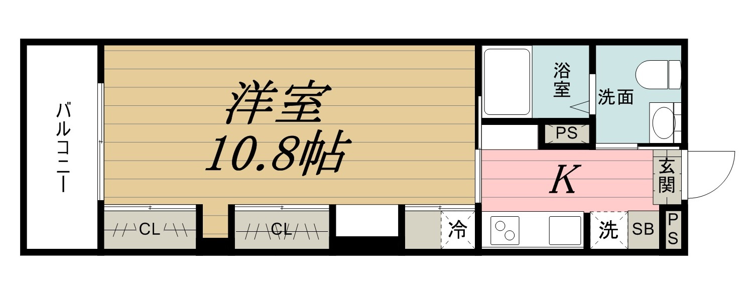 リブリ・CASA TRESの間取り