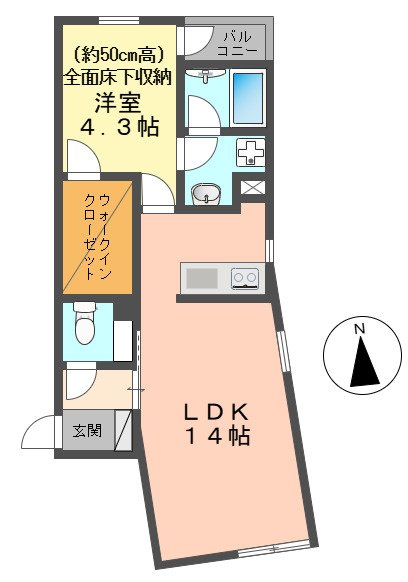 AMAZING TOWNの間取り