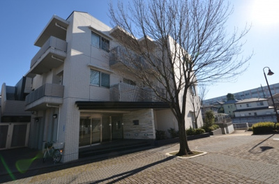 【外観】 | エンゼルレノス港北ルシアコート | 前面道路遊歩道のため、四季折々の季節が楽しめます。