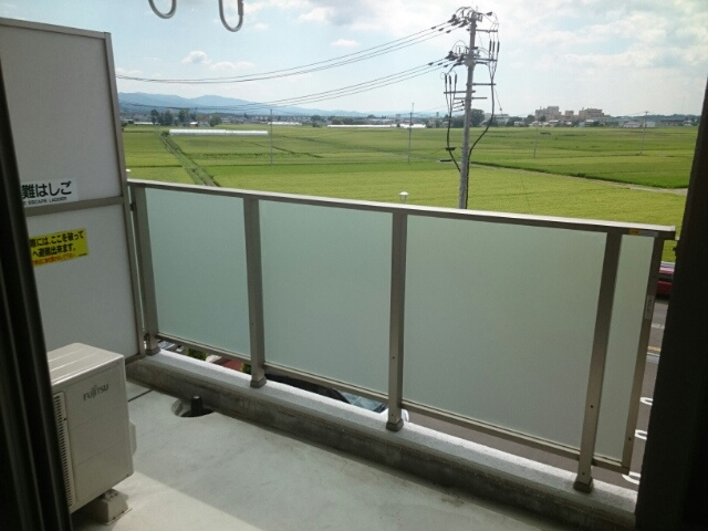 グランヴェルジェのバルコニー