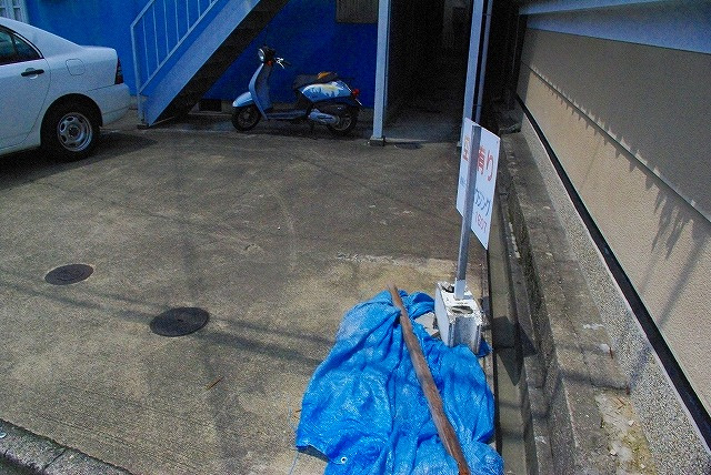 ハイツ朱峰第二の周辺|入口です