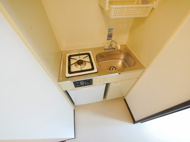 ハイツ朱峰第二のキッチン|使いやすいキッチンです