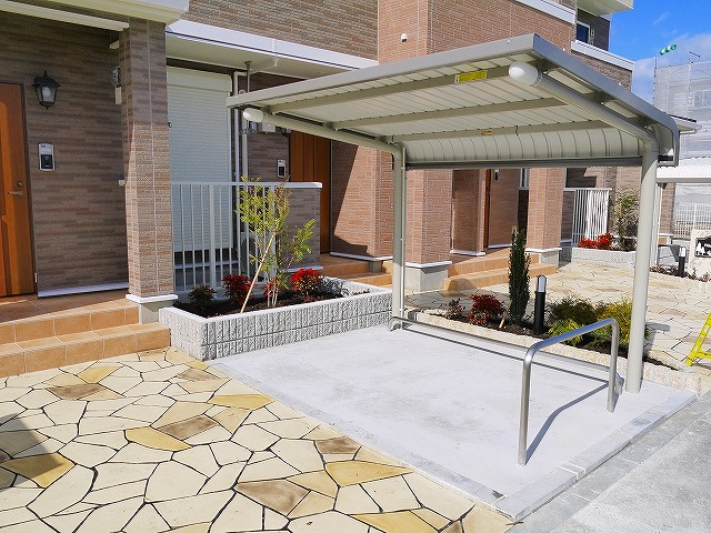 ハッピーストーリーのその他共用部分|駐輪スペースです