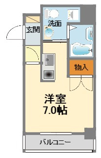 【間取り】 | 鳴尾マンション（鳴尾駅・武庫川女子大・兵庫医大） |  鳴尾マンション 