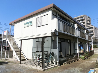 【外観】 | ハイム白鷺Ａ | ハイム白鷺Ａ　軽量鉄骨造2階建て