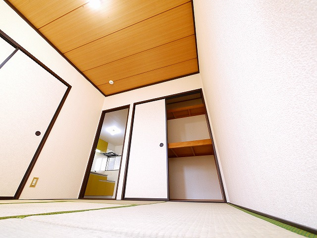 平松ハイツAの収納|大きなものも収納できそうです