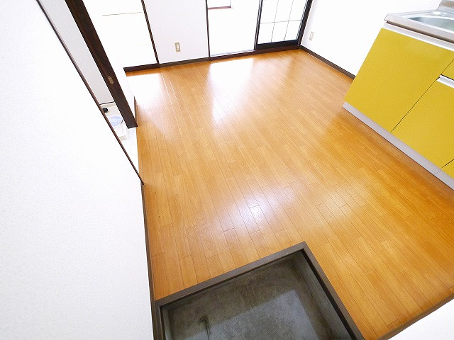 平松ハイツAの玄関|玄関です