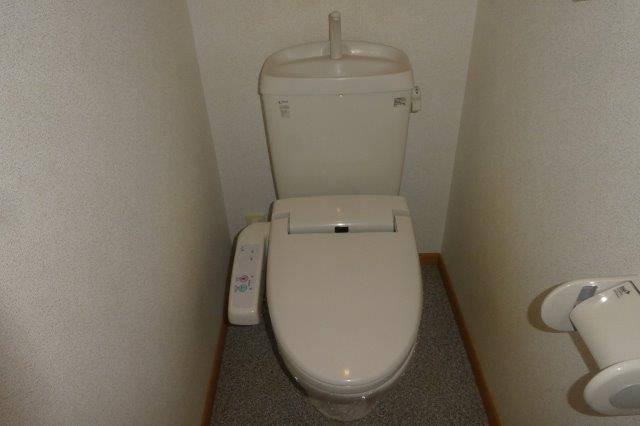 ベル　アンジュＢのトイレ|シャワー付きトイレ