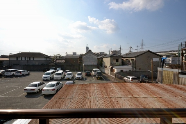 堺市堺区出島海岸通　中古戸建の展望|南向きバルコニー　日当たり良好