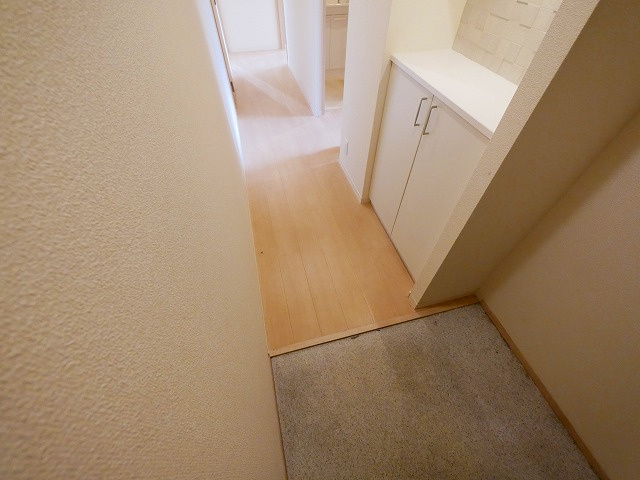 フェリオ城山台ウエストの玄関