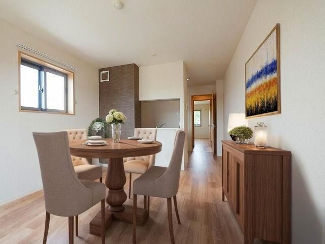 フェリオ城山台ウエストの居間・リビング|CGで家具等を配置したもので家具等は含まれません