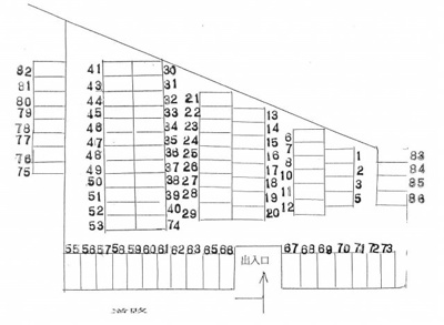 【区画図】 | 石井忠夫駐車場