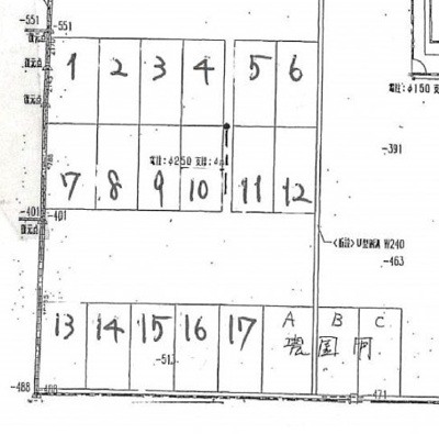 【区画図】 | 細野第２駐車場