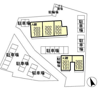【駐車場】 | 配置図♪