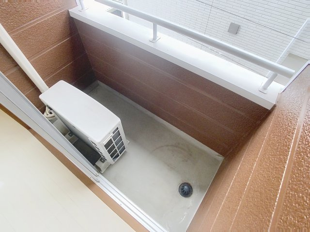 コーポサトウのバルコニー