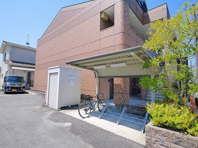 クレドール2番館のその他共用部分|駐輪場です