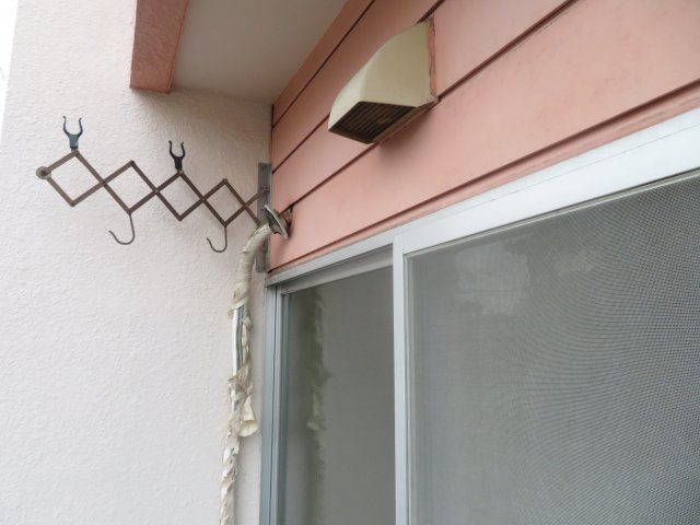 ピングポン設楽のバルコニー|陽当たり良好なバルコニーです