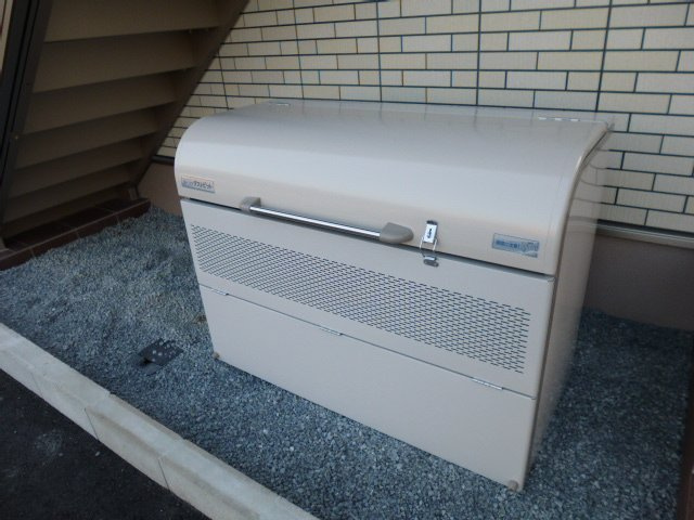 倉敷市中庄のアパートのその他共用部分|敷地内専用ゴミステーション