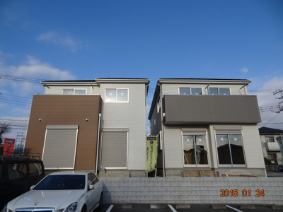 【外観】 | 川口市大竹/新築分譲住宅全2棟/残１棟 | 新郷小学校約650Ｍ　東中学校約1,500Ｍ　見沼代親水公園駅徒歩28分　住環境良好　