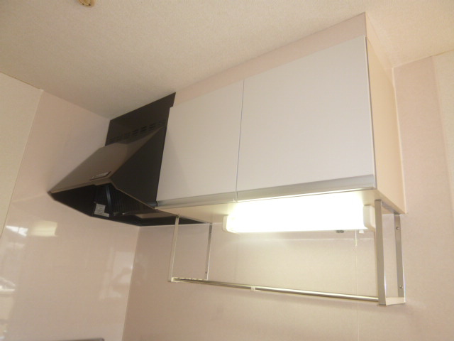 パストラルⅡのキッチン|キッチン上収納