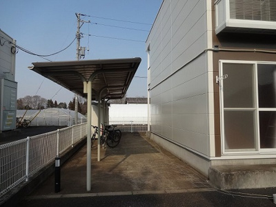 【その他共用部分】 | 追分台A | 屋根付き駐輪場