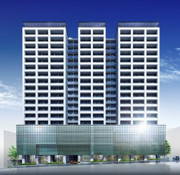 【外観パース】 | テラス渋谷美竹