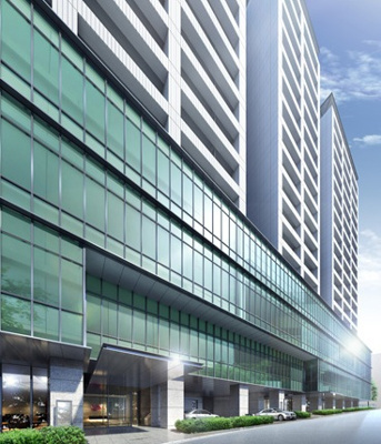 【外観パース】 | テラス渋谷美竹