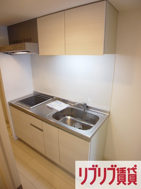 リブリ・ルームス弁天3のキッチン