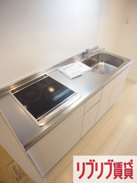 リブリ・ルームス弁天3のキッチン