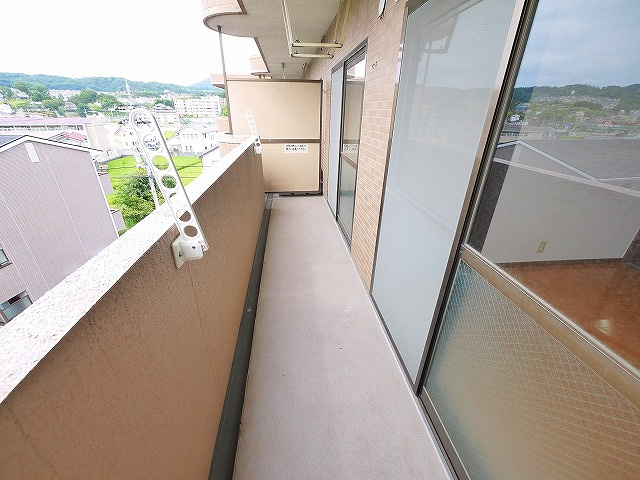 ラ・サンフォニーのバルコニー