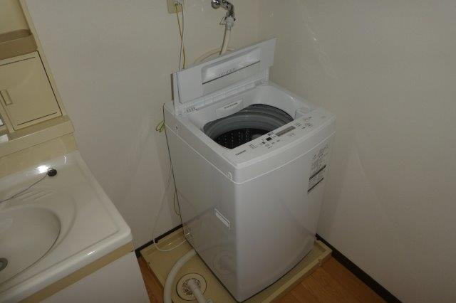 デュエル倉敷Ⅱのその他|洗濯機置き場（洗濯機あり：撤去相談可）