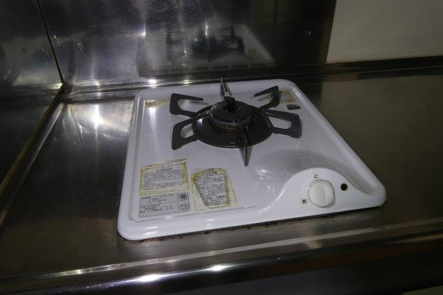 デュエル倉敷Ⅱのキッチン|ガスコンロ