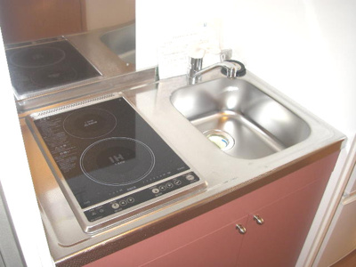 【キッチン】 | 黎 | 同タイプキッチン：2口電気コンロ