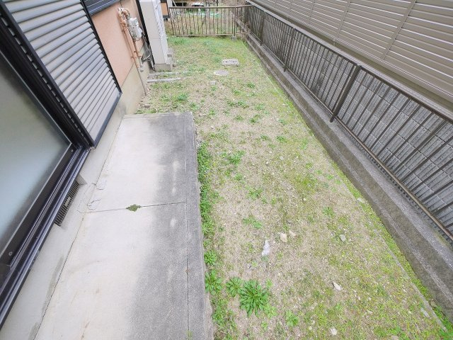 ルミエール四条の庭|お庭も活用できます