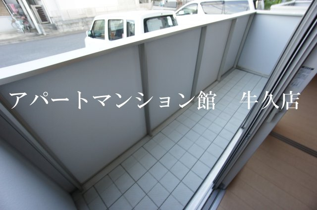 フォレストヒルズのバルコニー