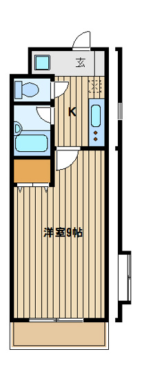 【間取り】 | サンハイム常盤台